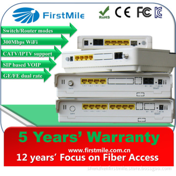 CPE Router with 4 LAN and 2 Phone Pots Ports and 300Mbps WiFi